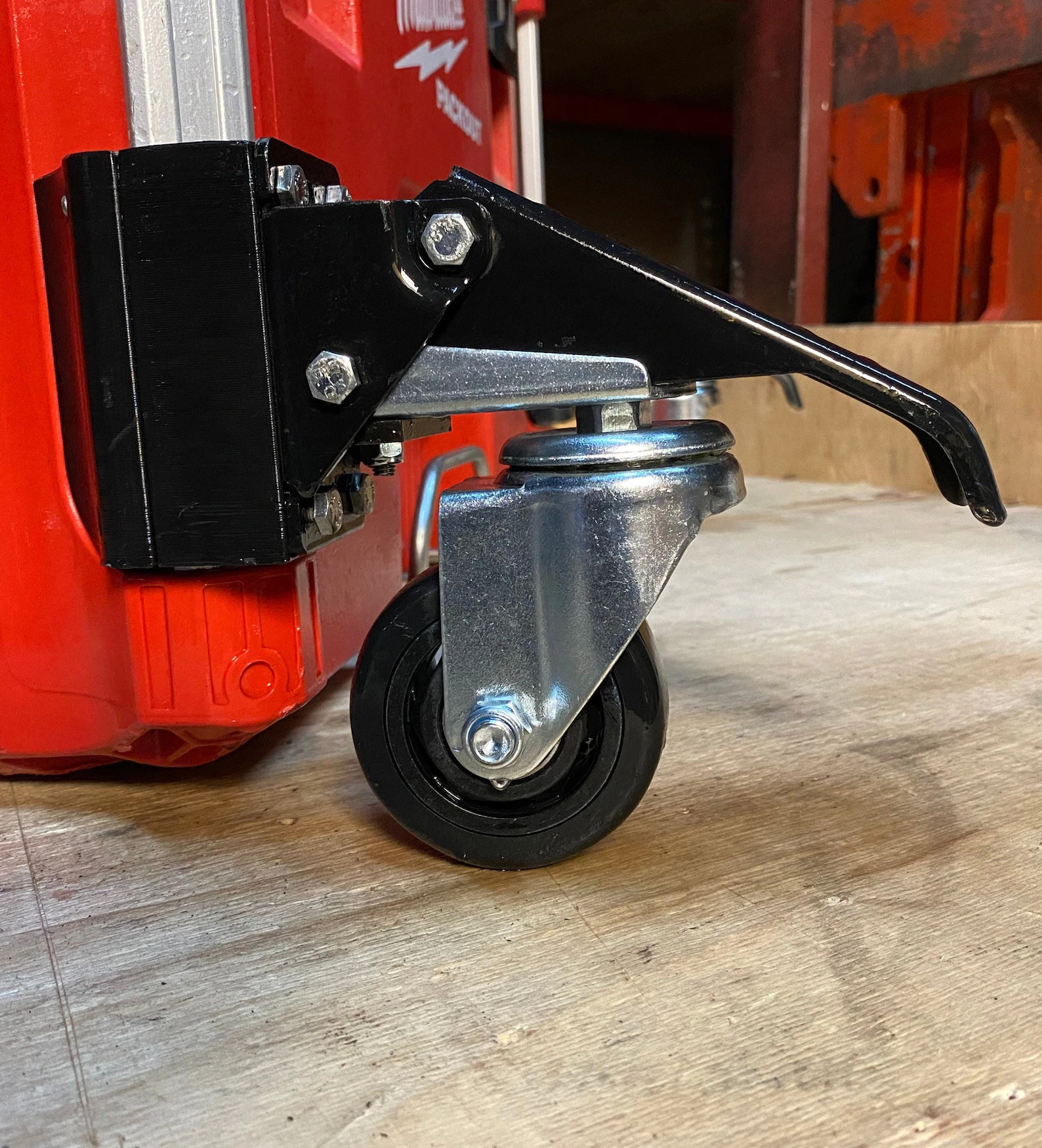 3-inch caster wheel option